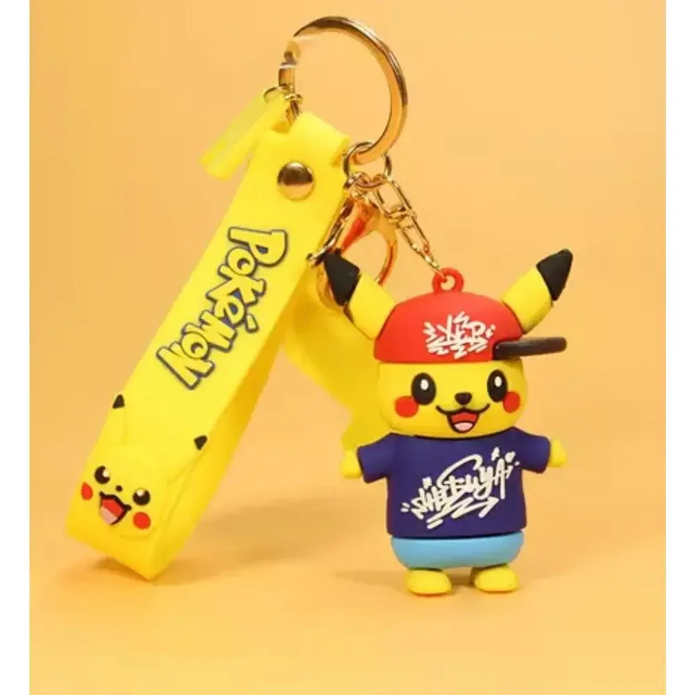 So cute Pokemon Keychain Pikachu Purse Hang Tags